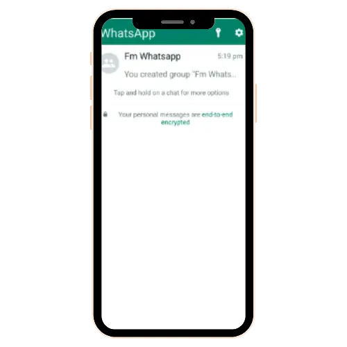 Unhide Groups in FM WhatsApp APK Step 3