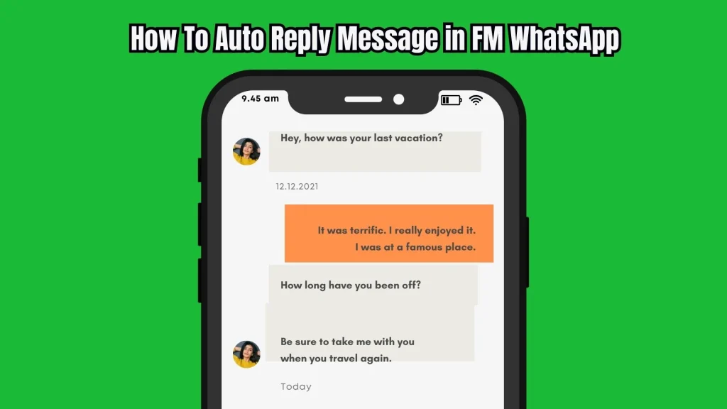 How To Auto Reply Message in FM WhatsApp